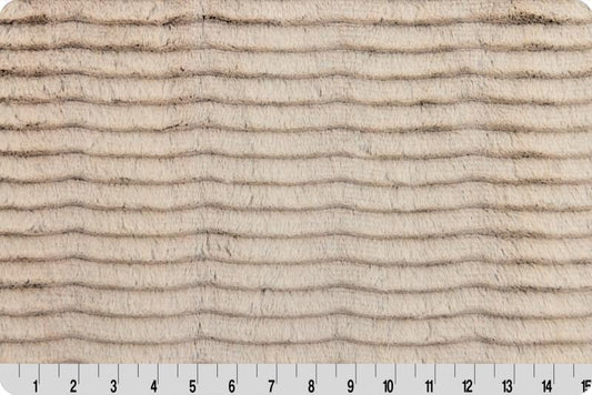 Minky - Luxe Cuddle® Frosted Oceana CHOCOLATE/ALMOND From Shannon Fabrics