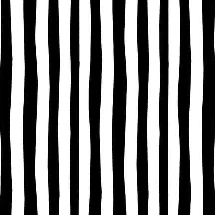 Dr Seuss Black & White Grinch Stripes from the Celebrate Seuss! Collection by Robert Kaufman - 100% Cotton
