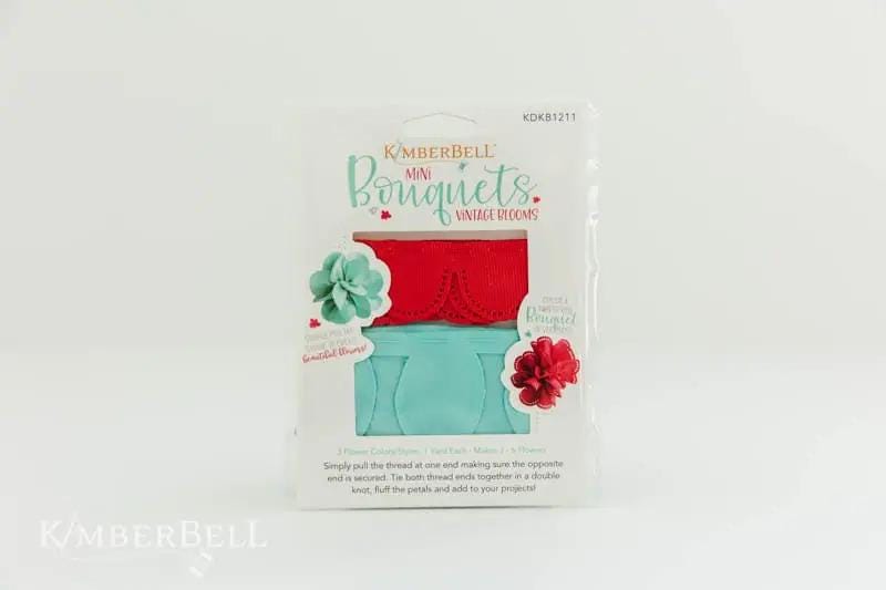 Kimberbell Mini Bouquets VINTAGE BLOOMS Pull Flowers KDKB1211