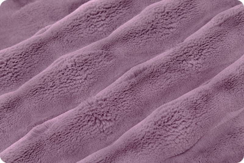 END OF BOLT 40" X 60" Luxe Cuddle® Marbella in Elderberry Plush Minky from Shannon Fabric- 10mm
