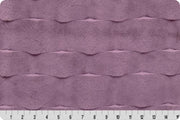 END OF BOLT 40" X 60" Luxe Cuddle® Marbella in Elderberry Plush Minky from Shannon Fabric- 10mm