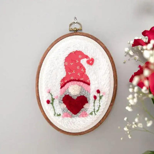 Kimberbell's Be My Gnomie Punch Needle Plus from Kimberbell Punch Needle Plus Kit - Everything needed to make project is included