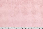 End of Bolt 2 yards of Luxe Cuddle® Powderpuff in ROSEWATER Plush MINKY from Shannon Fabric- 10mm Pile