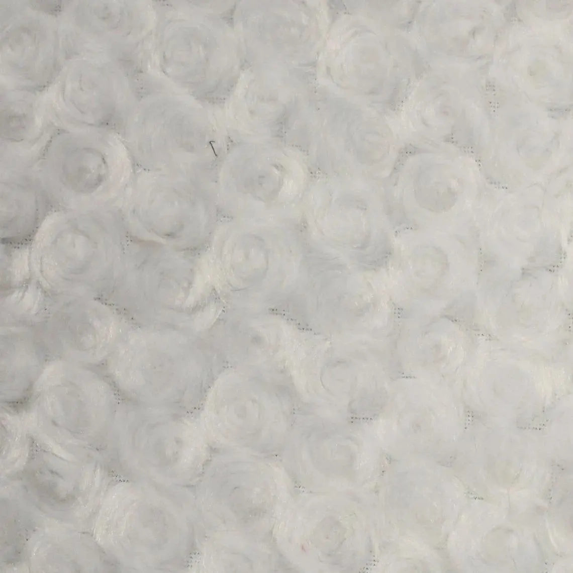 DISCONTINUED Minky -Lux Snuggle Rose SILVER From EZ Fabric