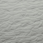 End of Bolt 36" x 60" Minky- Four Seasons Snuggle in Silver from EZ Fabrics
