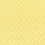 MINKY- Dimple Dots LEMON from EZ Fabric