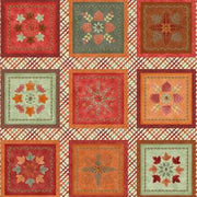 Autumnal Running Blocks from the Hello Autumn Collection by Monique Jacobs for Maywood - 100% Cotton Fabric