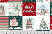 END OF BOLT 30" X 60" Jolly Stitches Multi Digital Cuddle® Minky from Shannon Fabrics 2.5mm pile