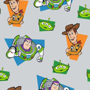 END of BOLT 27" x 60" FLEECE Fabric - Toy Story from Springs Creative by the Yard - Licensed  - 58 inches Wide