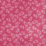Batik - Rosebuds on Raspberry from Island Batik's Positively Pink Collection BY THE YARD