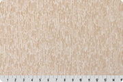 END OF BOLT 32" X 90" Extra Wide Dash Sand Cuddle® Minky from Shannon Fabrics - 3mm - Continuous Cut