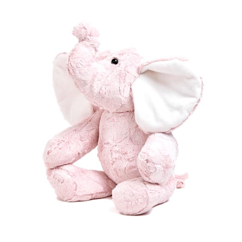 Minky Kit - Harper the Elephant DUSTY ROSE Cuddle Critter Cuddle Kit