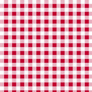 Red MEDIUM Gingham from the Dots, Stripes, and More Collection for QT Fabrics by the Yard - 100% Quilt Shop Cotton