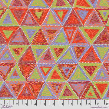 Beaded Tents in Autumn from Kaffe Fassett Collective Vintage Collection by FreeSpirit Fabric.