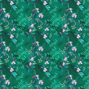 Berry Toss in Green from the Crimson Christmas Collection by PBS Fabrics - 100% Cotton Fabric
