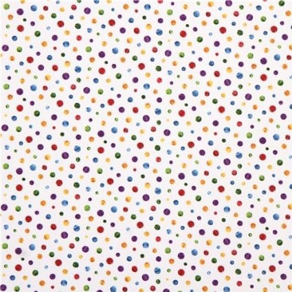 The Very Hungry Caterpillar Small Dots From Andover Fabrics by Eric Carle - 100% Cotton
