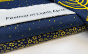 Hanukkah Apron Bundle - Panel PLUS 2 Fabrics - 100% Cotton - Choose the Cut