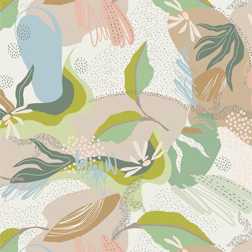 Botanical Breeze from the CUR8TOR-Botanica Collection by Art Gallery Fabrics - 100% Cotton