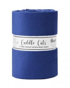 110" Extra Wide Minky - 3 Yard Cut of MIDNIGHT Smooth - 108"x110"