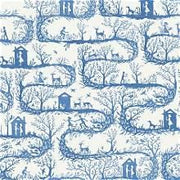 Long Road Home in Cream from the Azul Collection by Adam Trest for FreeSpirit Fabric 100% Cotton