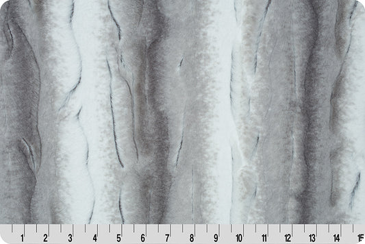 Minky -Luxe Cuddle Angora PLATINUM From Shannon Fabrics