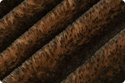 Minky -Luxe Cuddle Arctic Fox FRENCH ROAST From Shannon Fabrics