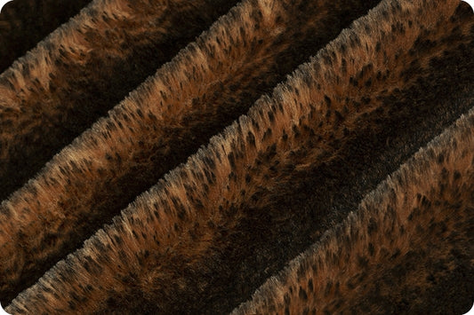 Minky -Luxe Cuddle Arctic Fox FRENCH ROAST From Shannon Fabrics