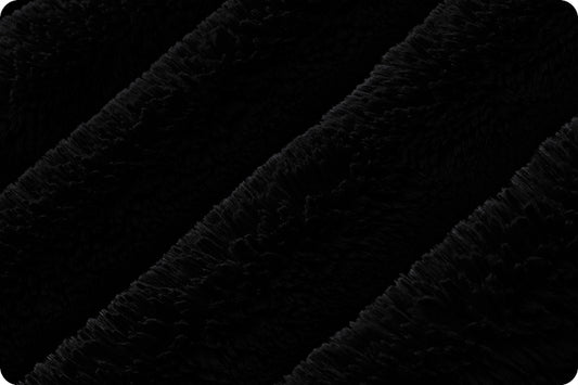 Minky -Luxe Cuddle Arctic Rabbit BLACK From Shannon Fabrics