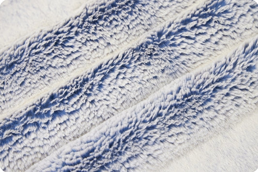 Minky -Luxe Cuddle Snow Bunny BLUE FOG From Shannon Fabrics