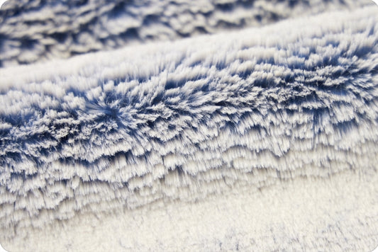 Minky -Luxe Cuddle Snow Bunny BLUE FOG From Shannon Fabrics