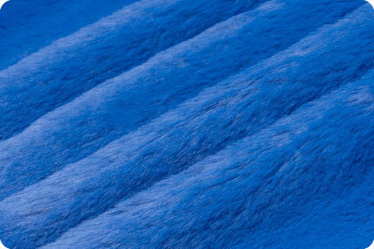 Minky -Luxe Cuddle Bunny ELECTRIC BLUE From Shannon Fabrics
