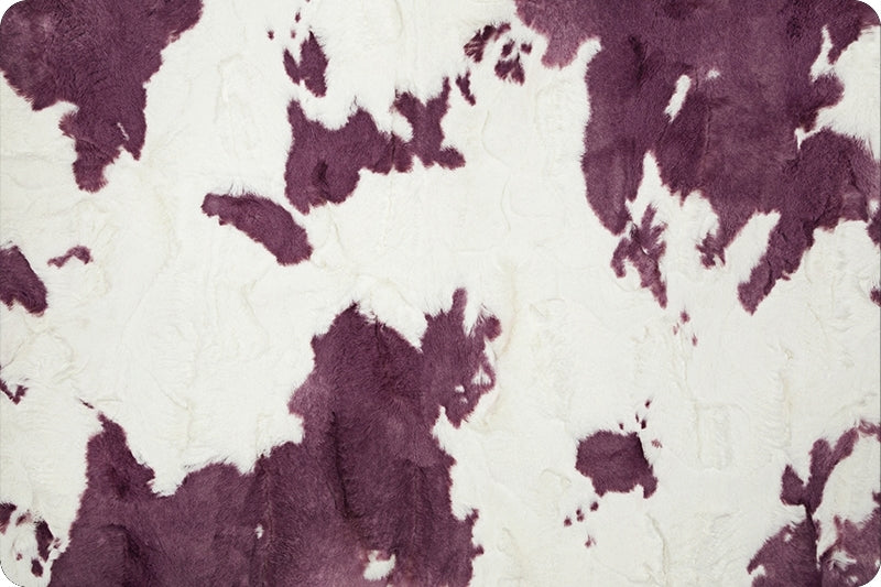 Minky - Luxe Cuddle Calf SUGAR PLUM From Shannon Fabrics - 60" Wide