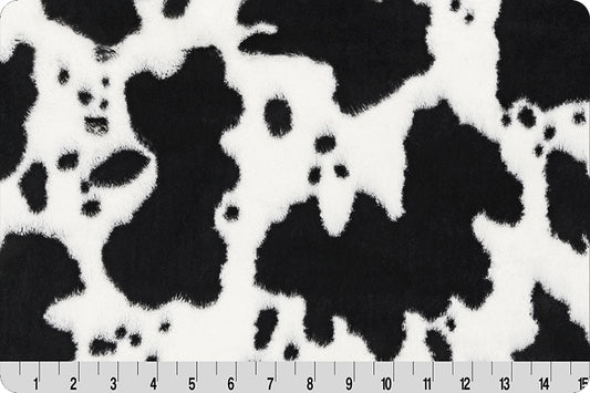 Minky - Luxe Cuddle Cow SNOW From Shannon Fabrics