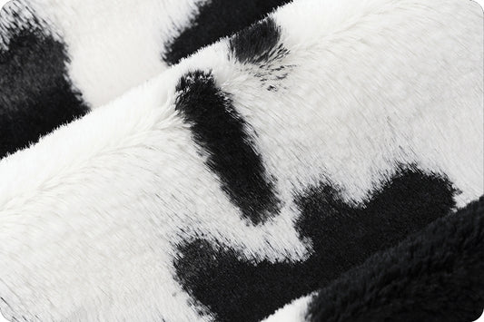 Minky - Luxe Cuddle Cow SNOW From Shannon Fabrics