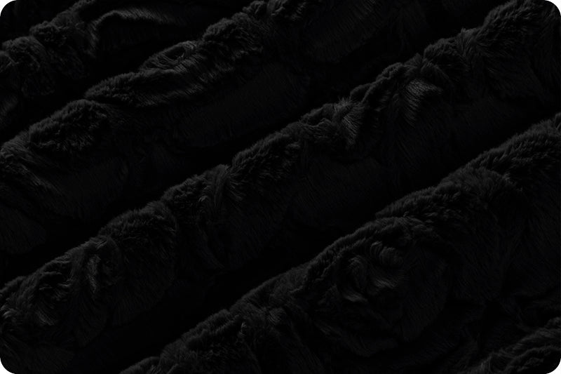 Minky - Luxe Cuddle Demi Rose BLACK From Shannon Fabrics