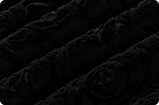 Minky - Luxe Cuddle Demi Rose BLACK From Shannon Fabrics