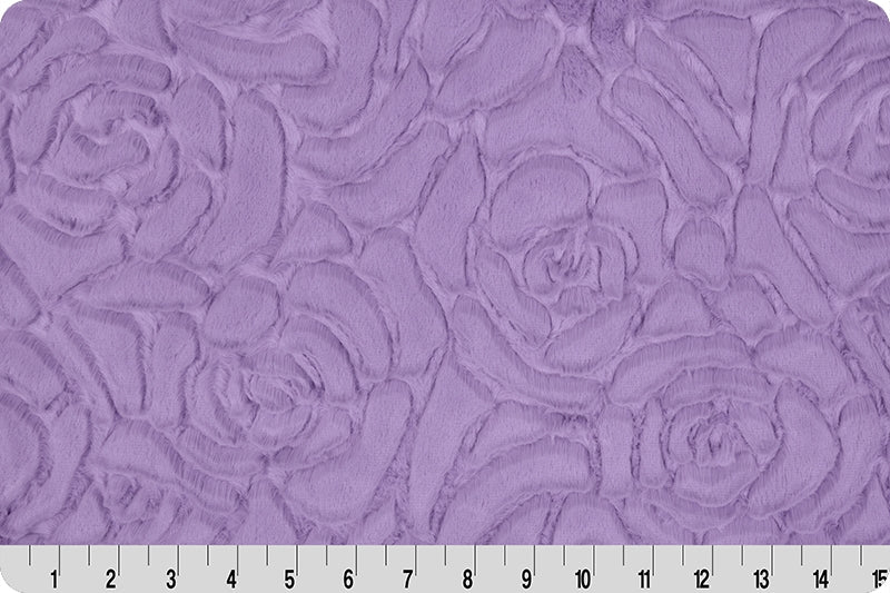 Minky - Luxe Cuddle Demi Rose BELLFLOWER From Shannon Fabrics