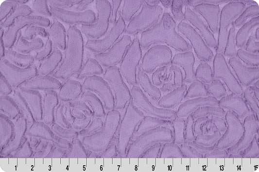 Minky - Luxe Cuddle Demi Rose BELLFLOWER From Shannon Fabrics