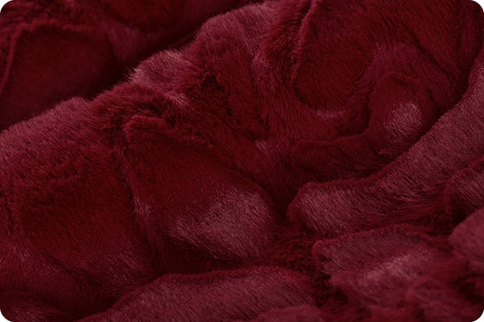 Minky - Luxe Cuddle Demi Rose Merlot From Shannon Fabrics