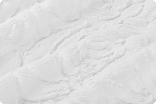 Minky - Luxe Cuddle Demi Rose SNOW From Shannon Fabrics