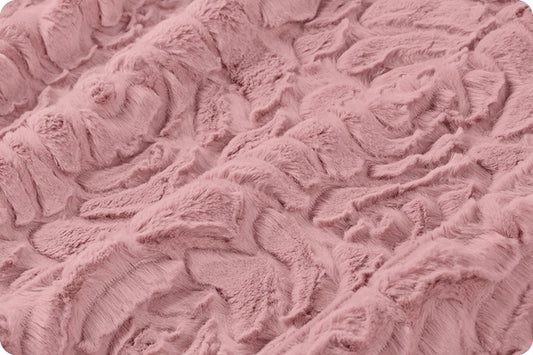 Minky - Luxe Cuddle Demi Rose WOODROSE From Shannon Fabrics