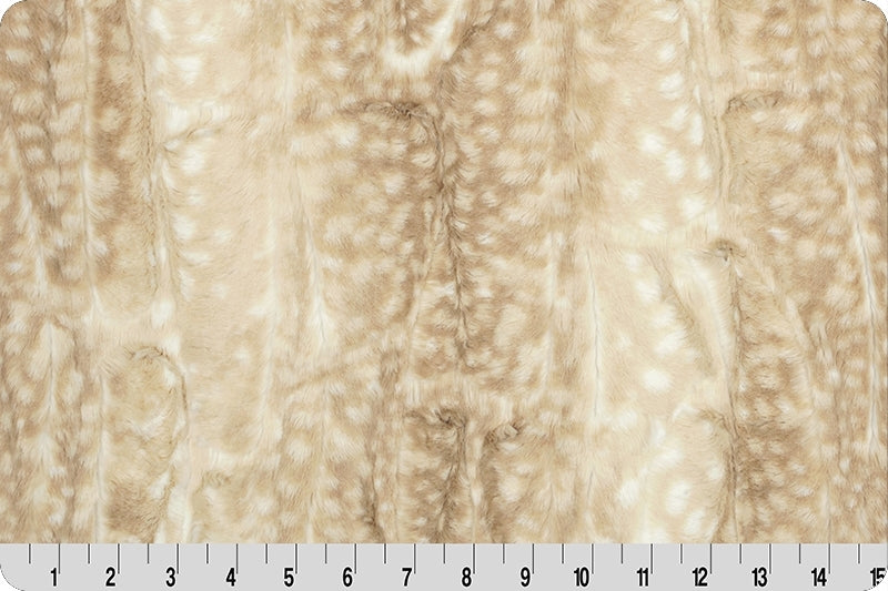 Minky - Luxe Cuddle Fawn Beige From Shannon Fabrics - 60" Wide