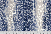 Minky - Luxe Cuddle Fawn Navy From Shannon Fabrics - 60" Wide