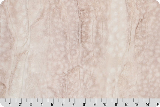 Minky - Luxe Cuddle Fawn Rosewater From Shannon Fabrics