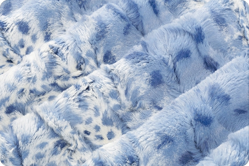 Minky - Luxe Cuddle Fawn BLUEBELL From Shannon Fabrics - 60" Wide