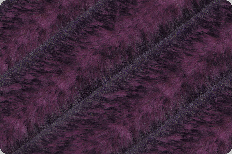 Minky - Luxe Cuddle Frosted Baby Seal PLUM VELVET From Shannon Fabrics