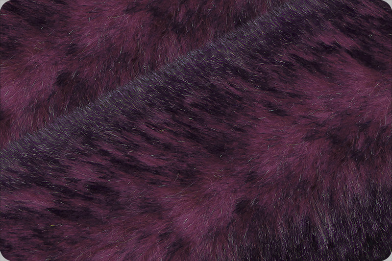 Minky - Luxe Cuddle Frosted Baby Seal PLUM VELVET From Shannon Fabrics