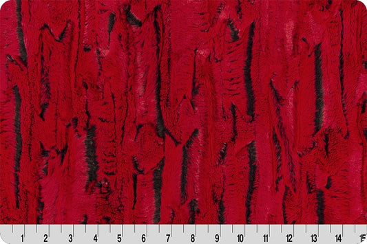 Minky - Luxe Cuddle Forest Fox CARDINAL From Shannon Fabrics