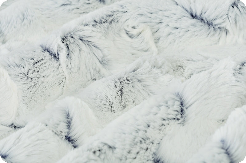 Minky - Luxe Cuddle® Frosted Hide NAVY From Shannon Fabrics - 60" Wide
