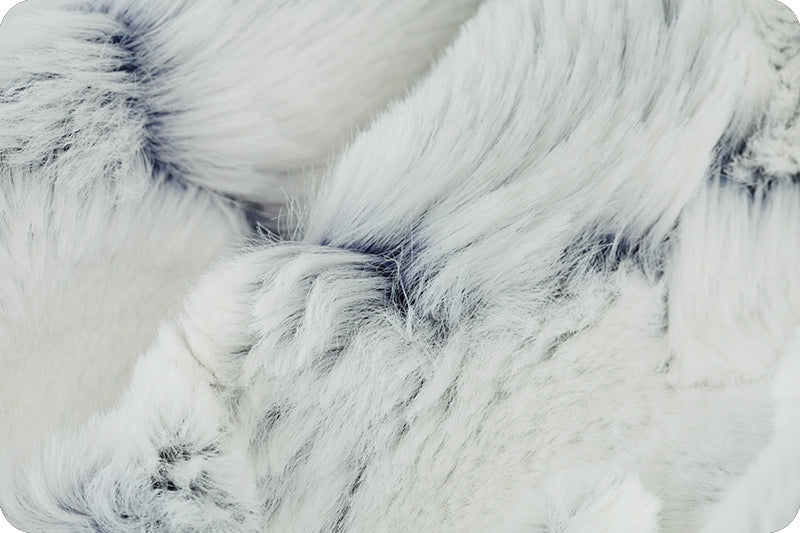 Minky - Luxe Cuddle® Frosted Hide NAVY From Shannon Fabrics - 60" Wide